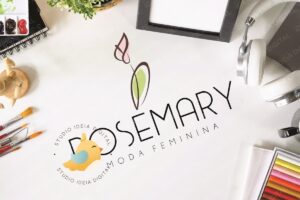 Logotipo Moda Feminina
