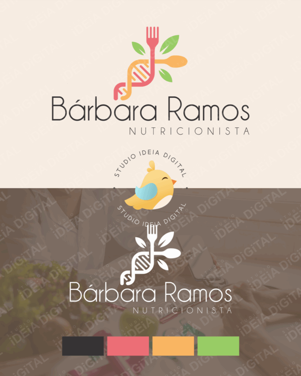 Logomarca para Nutricionista