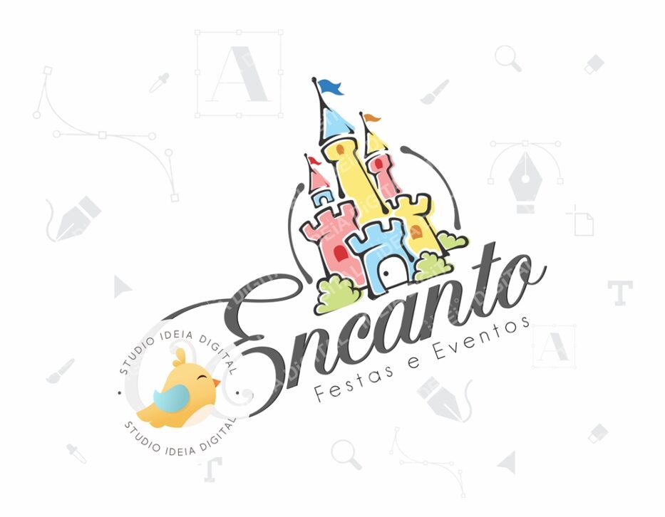 Logomarca Festas e Eventos