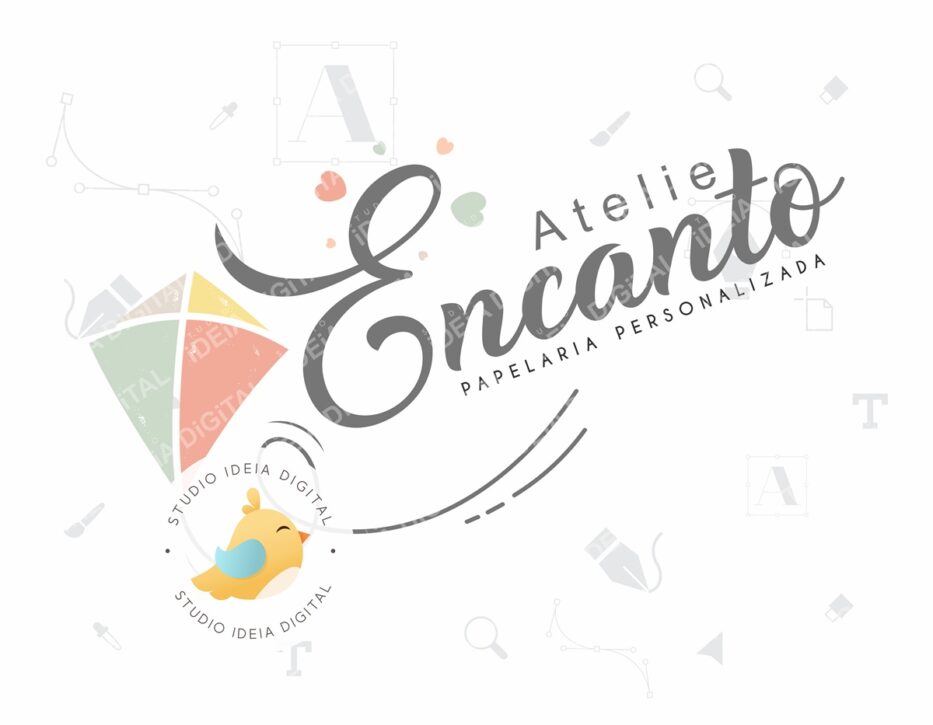 Logomarca Papelaria Personalizada