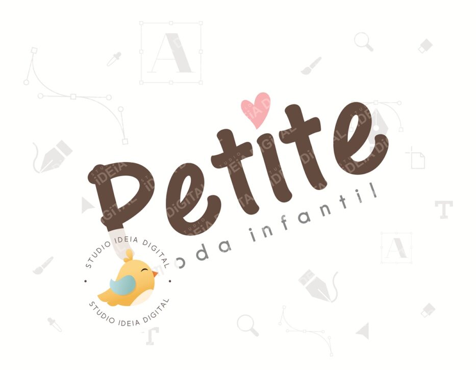 Logomarca de Moda Infantil