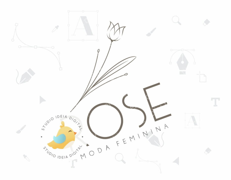 Logomarca Moda Feminina