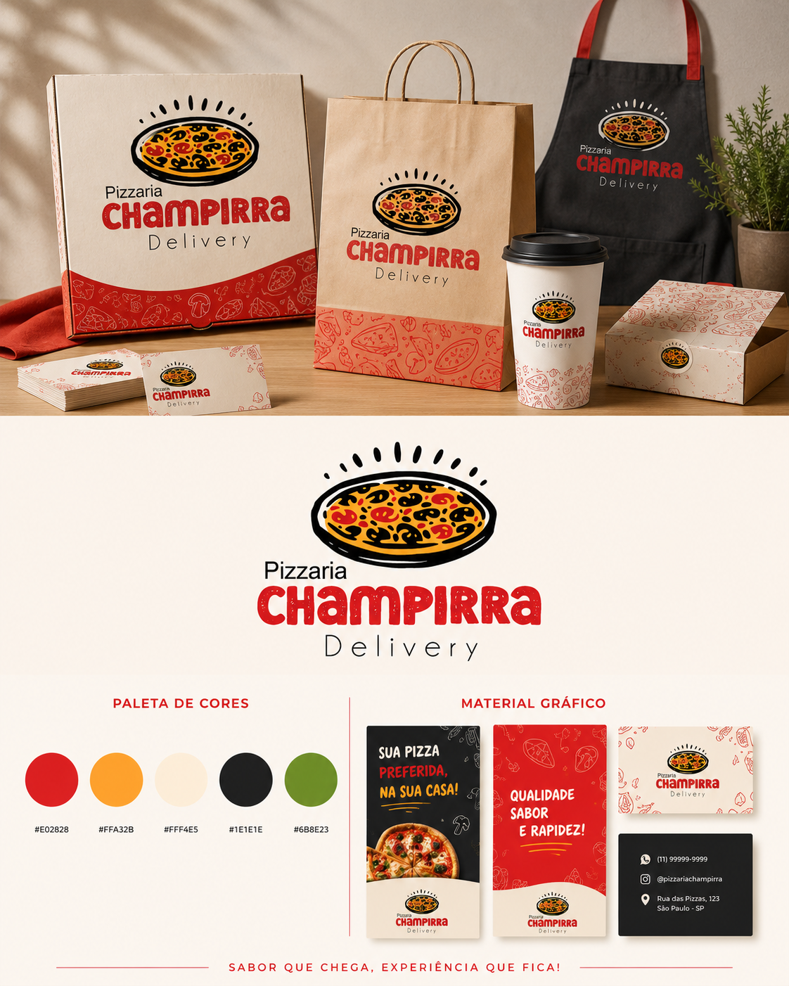 Logomarca para Pizzaria