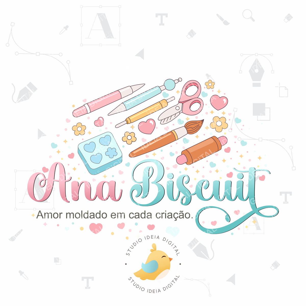 Logomarca para Biscuit