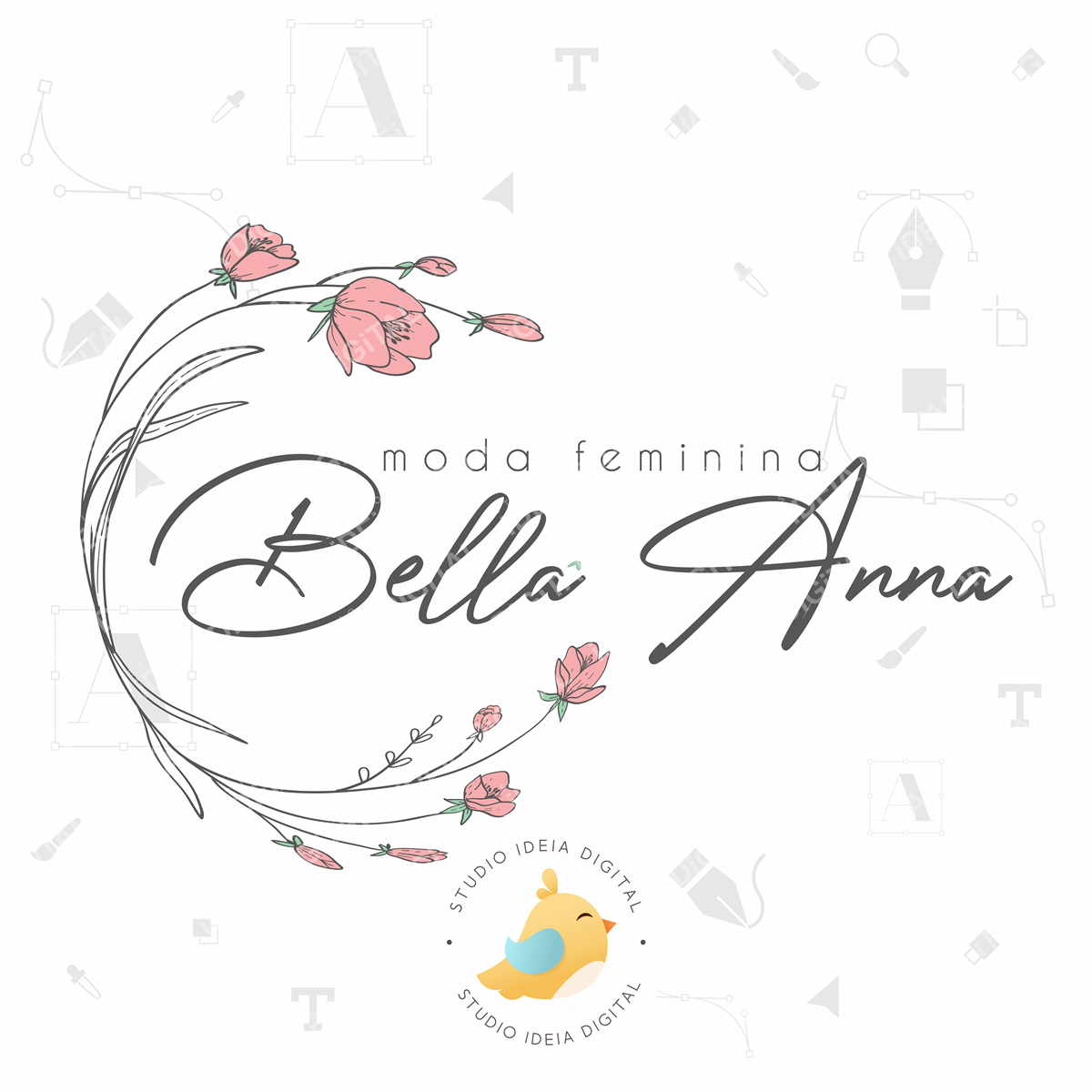 Logomarca para Moda Feminina
