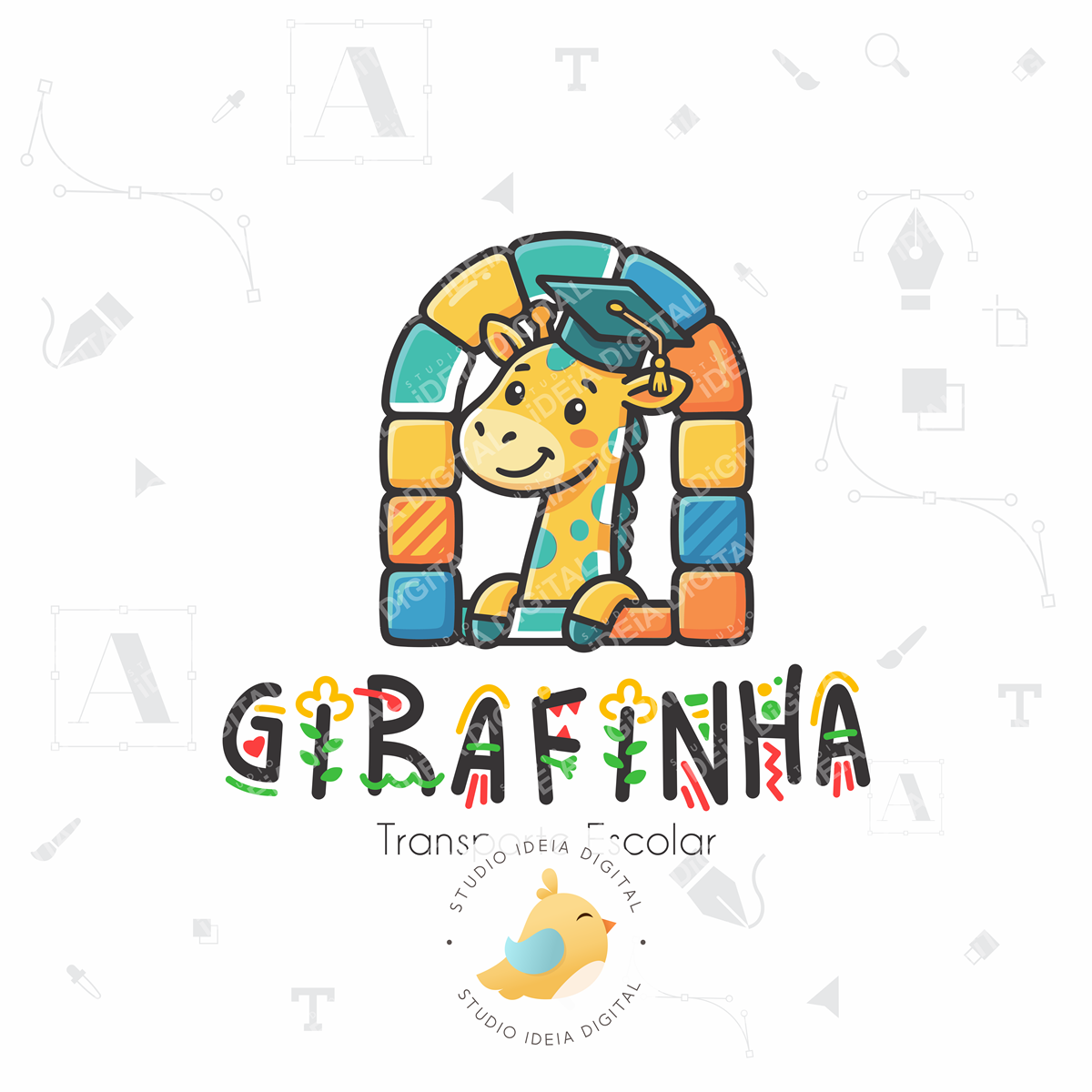 Logomarca Transporte Escolar