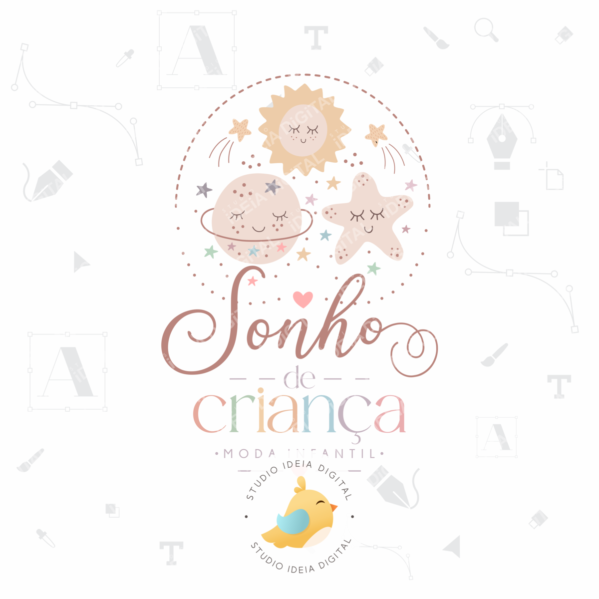 Logomarca Moda Infantil
