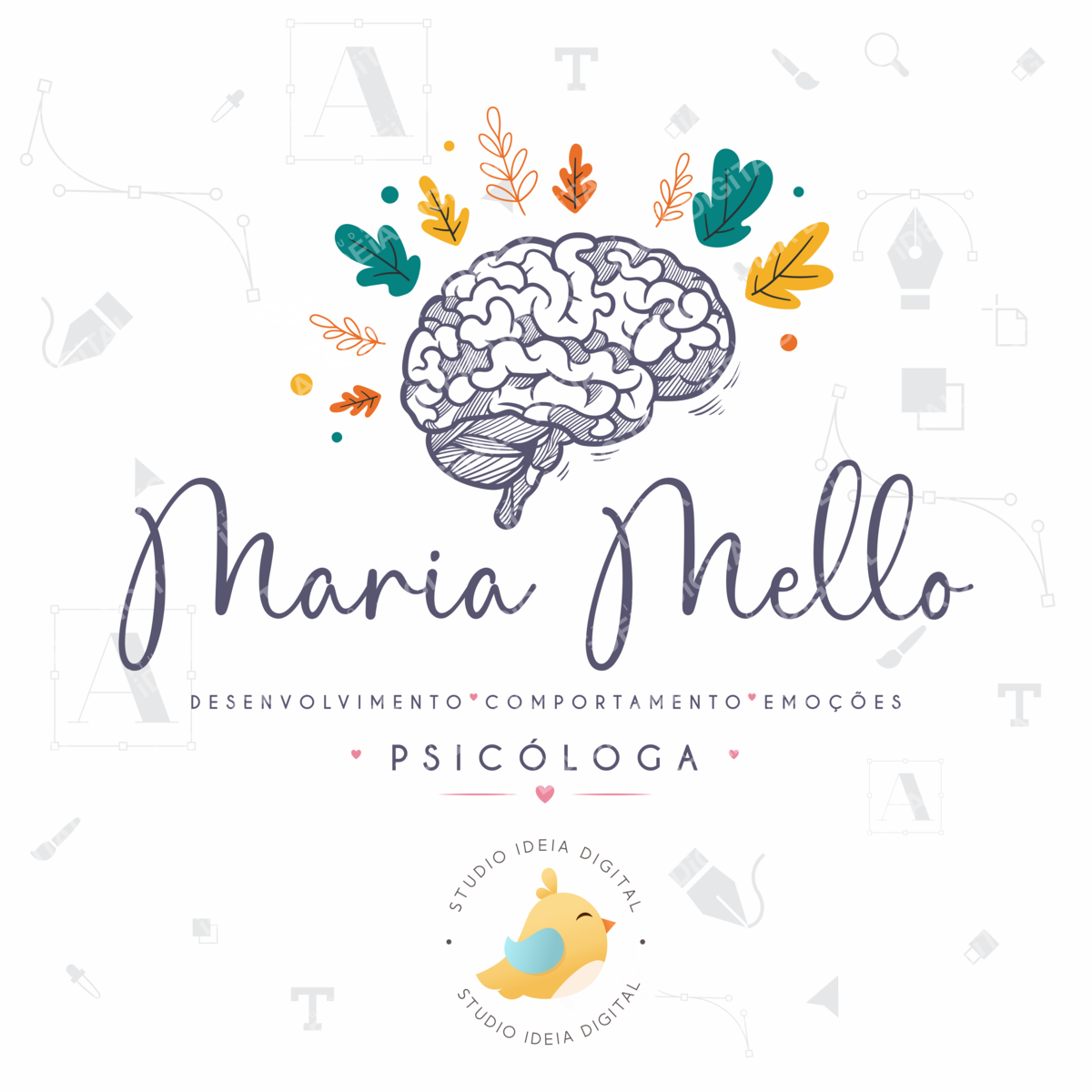 Logomarca Psicóloga