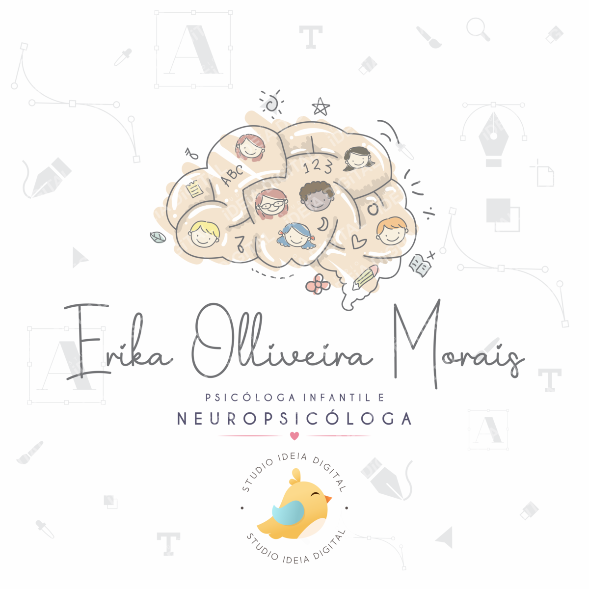 Logomarca Psicologa Infantil