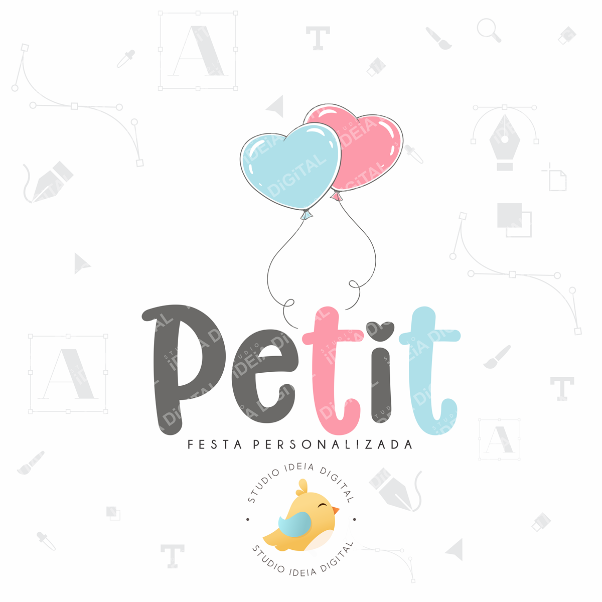 Logomarca Festa Personalizada
