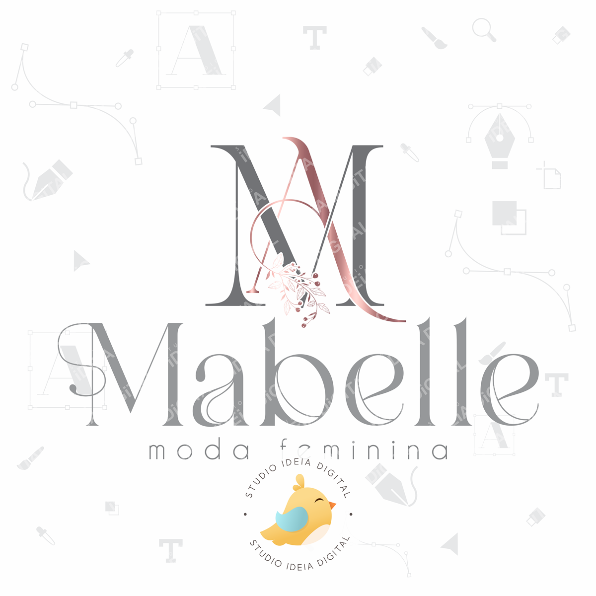 Logomarca Moda Feminina