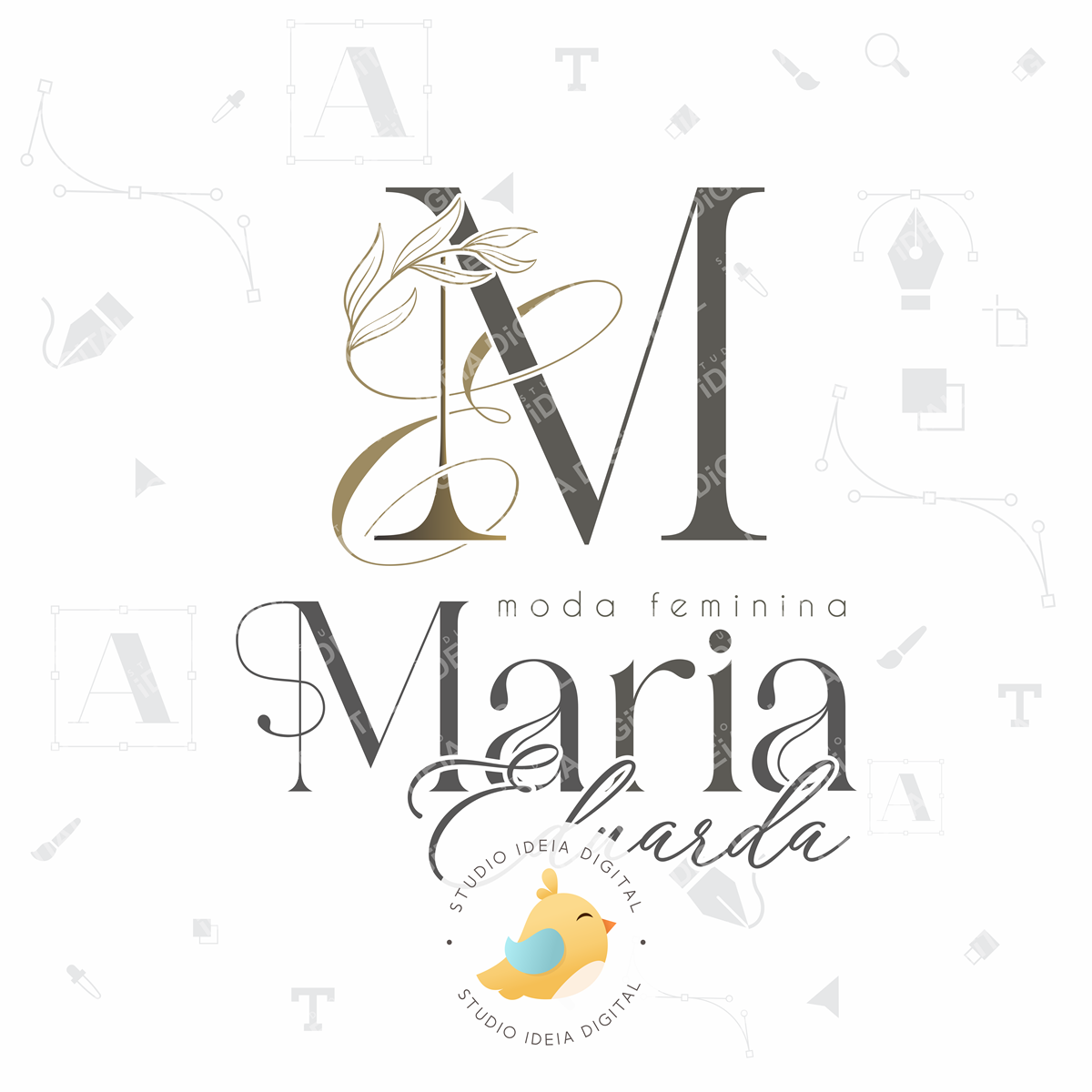 Logomarca Moda Feminina